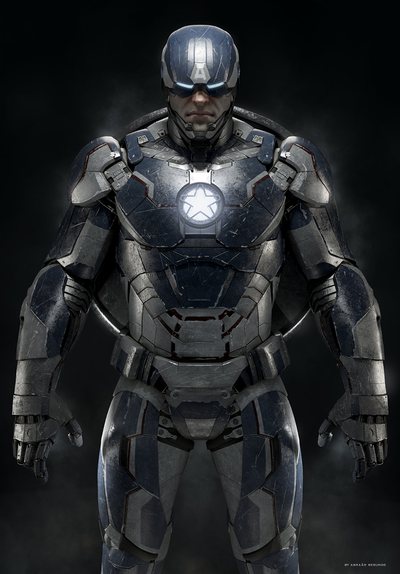 captain-america-captain-style-iron-man-armor-captain-iron